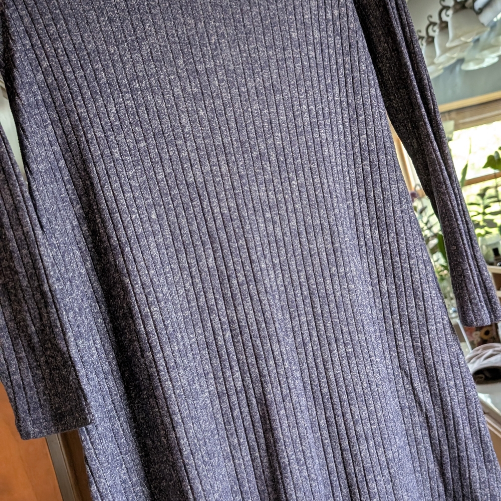 Old Navy Long Sleeve Navy Dress - Picture 3 of 8